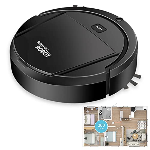 Robot Vacuum Cleaner,Sweeping Robot,Ultra Slim Quiet,1800pa Super
