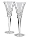 Waterford Lismore Toasting Flutes, Set of 2