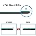 DIEBI 2- Pack Tempered Glass Screen Protector for Samsung Galaxy Tab S9FE Plus / S8 Plus/Galaxy Tab S7 FE 2021 / Galaxy Tab S7 Plus 12.4 Inch against from dust and scratch