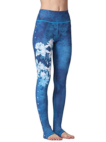 [- FLYILY Women's Long Yoga Pants Sports Leggings Running Tights High Waist Stretch Fitness Trouser