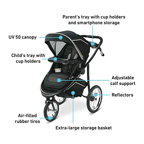 Graco Modes Jogger 2.0 Travel System Includes Jogging Stroller and