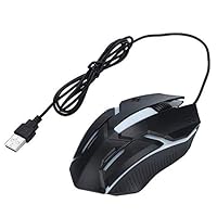 Becobe Design 1200 DPI USB Wired Optical Gaming Mice Mouse for PC Laptop
