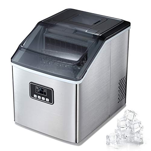 TAVATA Countertop Ice Cube Maker, Portable Icemaking Machine Made of