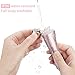 Fullife Facial Hair Removal for Women, Waterproof Women's Fine Hair Remover Painless Peach Fuzz Trimmer Shaver with Built-in LED Light for Chin Hair Upper Lip Moustach