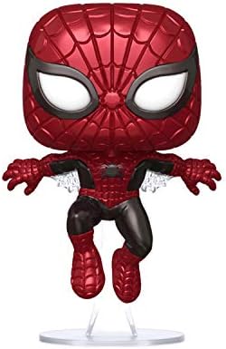metallic spider man funko pop
