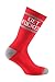Samson Hosiery ® Novelty Get F*cked Dope Socks Red Cotton Unisex