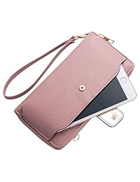 Heaye - Cartera con muñequera para mujer con ranuras para tarjetas