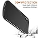 iPhone x Battery Case, Kattiettery Ultra Slim Portable Charging Case for iPhone X/10 Battery Charger Case Battery Pack,120% Extra Power Case-Black