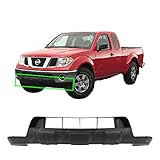 MBI AUTO - Textured, Black Lower Front Bumper Cover Skid Pad for 2005-2018 Nissan Frontier 05-16, NI1015100