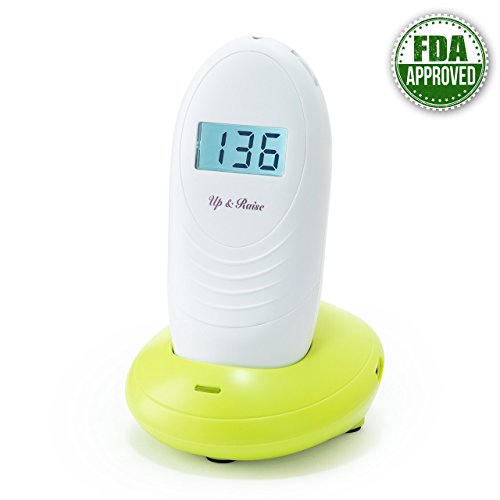 Up & raise digital fetal heartbeat monitor - listen to baby…