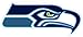 Seattle Seahawks Glow Logo Vinyl Sticker 3