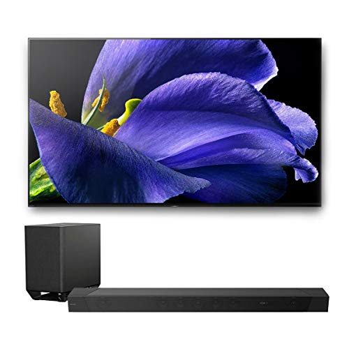 Sony XBR-77A9G 77″ BRAVIA OLED 4K UHD HDR TV with HT-ST5000 7.1.2ch 800W Dolby Atmos Sound Bar