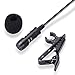 PChero Mic for Computer, USB Lavalier Clip-on Omnidirectional Condenser Microphone for Laptop PC MacBook, Ideal for Interviews, Skype, Audio Video YouTube Recording, QQ, MSN, Podcast