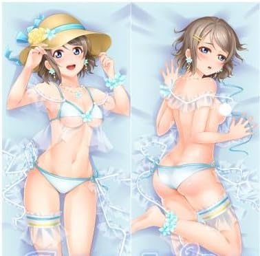Amazon Co Jp ラブライブ サンシャイン 渡辺曜 水着 抱き枕カバー ホビー 通販