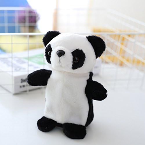 Wua Talking Panda Repeats What You Said Plush Toys Sound Record Plush Rocking Talking Panda Talking Hamster Gift For kids,7.1 in