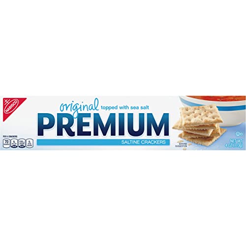PREMIUM ORIGINAL SALTINE CRACKERS, 4 OZ