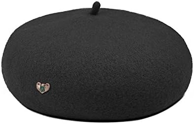 100% Wool Berets Cap for Women Beanies Cap Artist Hats French Style