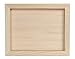 Darice 97823 Unfinished Wood Shadow Box, 8-1/2-Inch