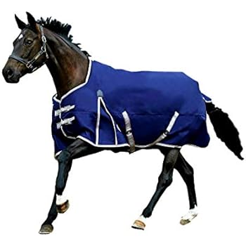 Weatherbeeta Comfitec Essential Standard Neck Lite Sheet (Navy/Silver/Red, 78