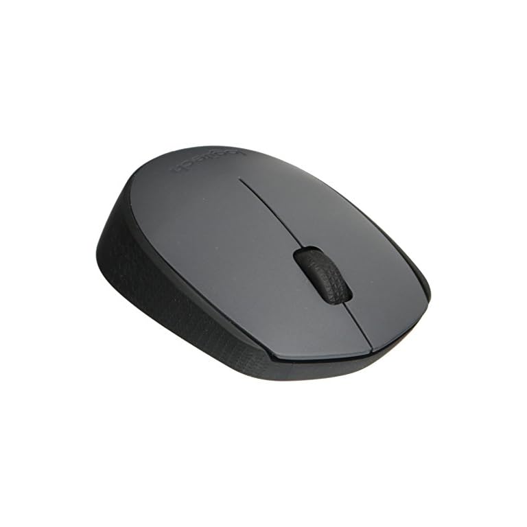 Logitech M170 Wireless Mouse – for Computer and Laptop Use, USB Receiver and 12 Month Battery Life, Gray