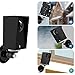 Wyze Cam Pan Wall Mount, Weather Proof Anti-Sun Glare and UV Protection Outdoor/Indoor Adjustable Bracket with Protective Skin Case for Wyze Cam Pan 1080p Security Camera (Black)