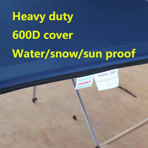 RockyMRanger-3-Bow-Boat-Navy-Blue-Bimini-Top-Sun-Canopy-Cover-6-ft-Length-73-78-Beam-YB3N3