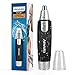 [Updated 2020 Version] Professional Painless Ear and Nose Hair Trimmer for Men & Women, IPX7 Waterproof, Battery-Operated, Mute Motor, Ainviata Easy Clean Eyebrow & Facial Hair Trimmer Clipper/Remover