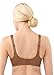 Glamorise Women's MagicLift Full Figure Minimizer Support Bra, Cocoa, 36DD