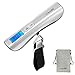Camry Luggage Scale 110 Lbs Capacity Large and Blue Backlight LCD Display New Arrival, Silver, One Size