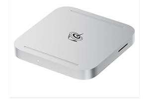 BEELINK EX Mate Studio Stand-A SSD Expansion Dock for Mac Studio – Aluminum Alloy Stand with Dual M.2 Slots (16TB), Thunderbo