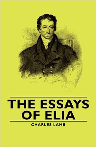 Essays of elia de charles lamb