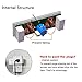 WiFi Smart Plug Mini (2-Pack), 15A Wireless WiFi Smart Dual Outlet,2 in 1 Mini Socket Remote Control Works with Google Home,Alexa,Echo Dot (2)