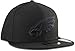 New Era Men's Black Philadelphia Eagles Black On Black 9FIFTY Adjustable Hat