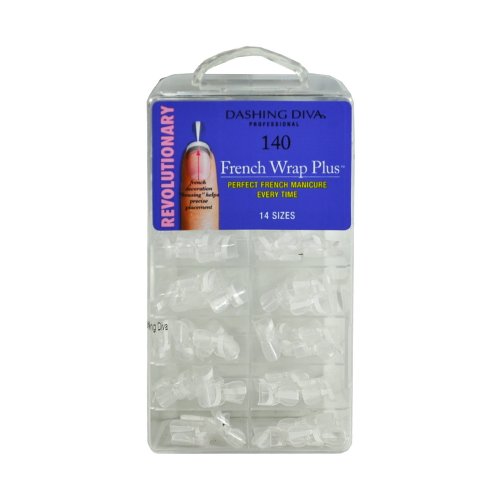 Dashing Diva French Wrap Plus, Thin, DFW03, 140 Count