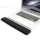 Keyboard Wrist Rest Gaming Tenkeyless Memory Foam Hand Palm Rest Wrist Rest Support for Office, Computer, Laptop, Mac Typing and Wrist Pain Relief and Repair (14.2 inch, Black)