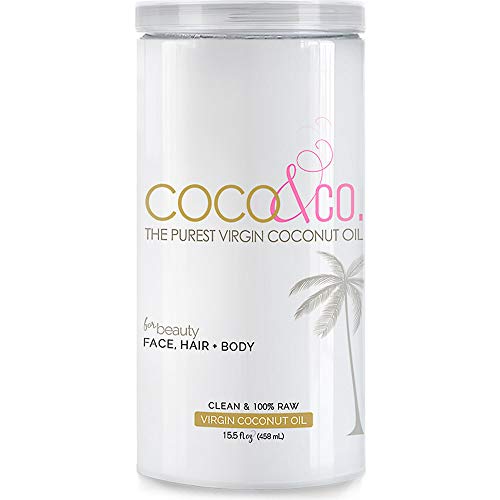Ultra Pure Organic Virgin Coconut Oil for Hair, Skin, Body, Scalp and Hair Growth By COCO & CO.