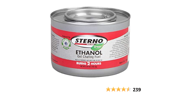 Sterno vs gel fuel