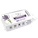 Best Pet Supplies Pet Grooming Wipes for Dogs & Cats, 100 Pack, Plant-Based Deodorizer for Coats & Dry, Itchy, or Sensitive Skin, Clean Ears, Paws, Body, & Butt - Calming Lavender