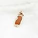 ink2055 Cartoon Dog Paw Enamel Brooch Pin Badge for Denim Jacket Backpack Badge Brooches Jewelry Decor - Brown