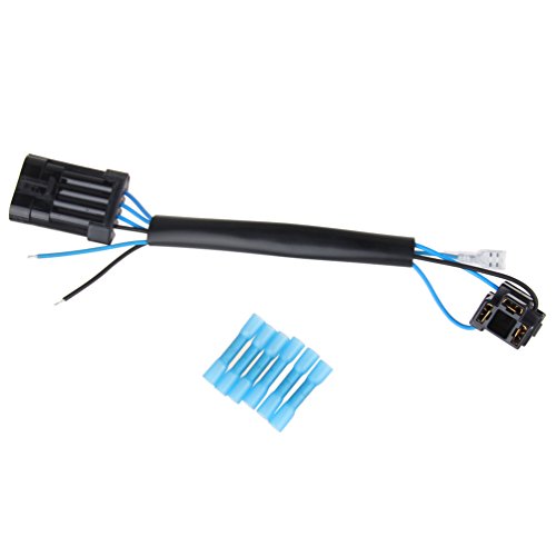 5-3/4 inch 7″ LED Headlight Wire Harness Adapter For 2014 2015 2016 2017 Harley Davidson Daymaker