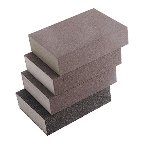 Drywall Polishing Sanding Sponge | Rough,Medium,Fine and Super fine Sander Tool(100mm x 70mm x 26mm) (Super FIne)