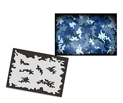 UMR-Design AS-249 Camouflage Airbrushstencil Singlestep Size S