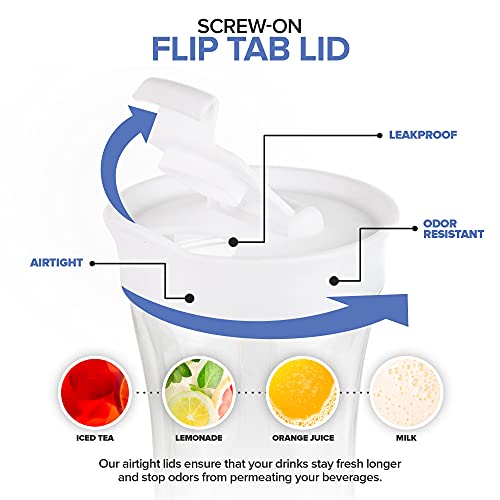 Plastic Juice Carafe with Lids (Set of 2) 50 oz Carafes for Mimosa Bar, Drink Pitcher with Lid