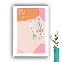 Framed Canvas Wall Art Picasso Poster Print of Woman Canvas Prints Home Artwork Decoration for Living Room,Bedroom - 16x24 inches