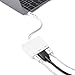 Amazon Basics USB 3.1 Type-C HDMI Multiport Adapter, White