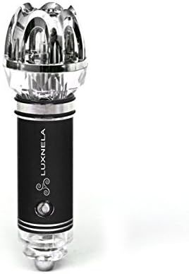 Top Quality Car Air Purifier / Ionizer by Luxnela. Removes Bad Odors, Smoke, Cigarette Smoke, Pollen, Dust (Black)