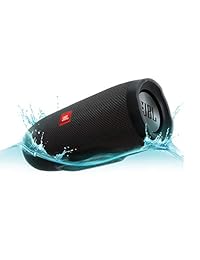 Cargador JBL 2 más protección contra salpicaduras, altavoz bluetooth portátil, negro.