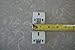 Alta and M&B New Style Snap In Metal Duette Brackets 1 Pair 3/8