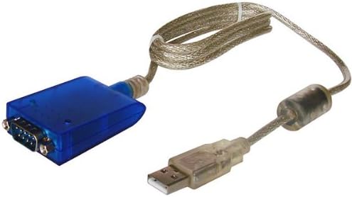Gearmo FTDI CHIP 232RL Chip Controlled USB to RS232 Professional Serial Adapter Designed for Windows 7 and 10, Mac, and Linux