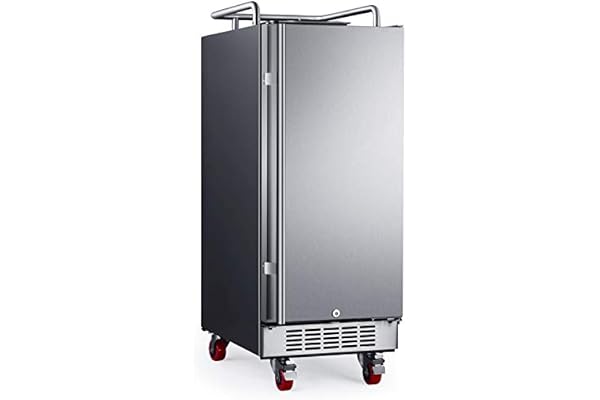 EdgeStar BR1500SS 15" Built-In Kegerator Conversion Refrigerator - Stainless Steel